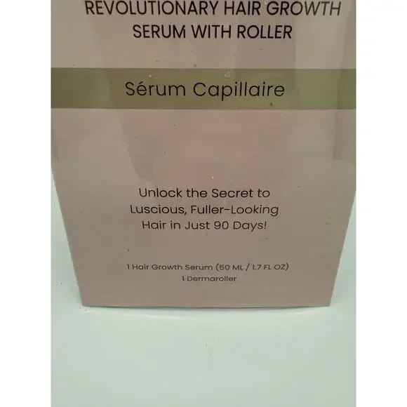 Revolutionary Hair Growth Serum with Roller 50ml/1.7fl Oz - Picture 3 of 7